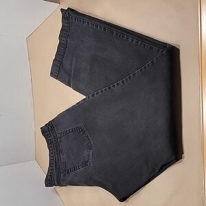 Gap Size 14 / 32L Black 'Long and Lean' Jeans, Gently Used Condition
